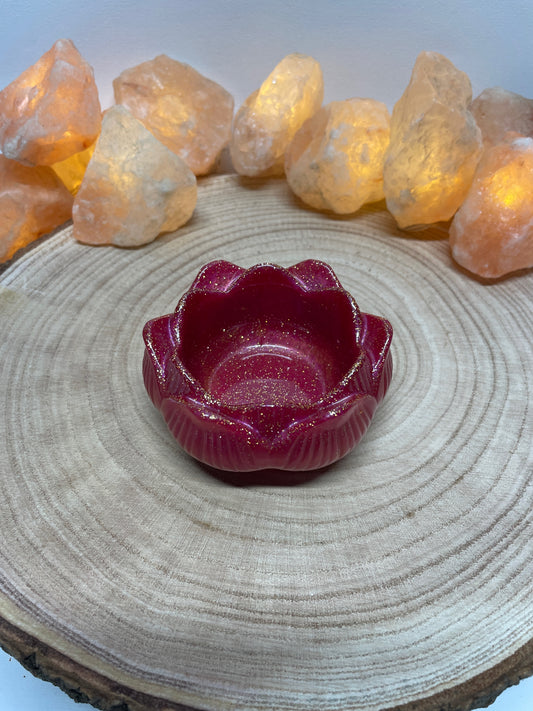 Teelichthalter "Lotusblüte geschlossen"