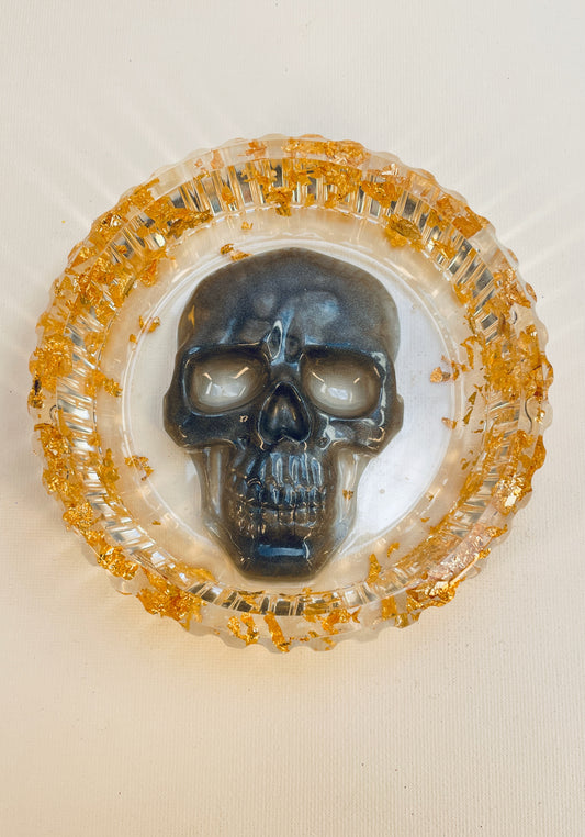 Aschenbecher "Totenkopf"