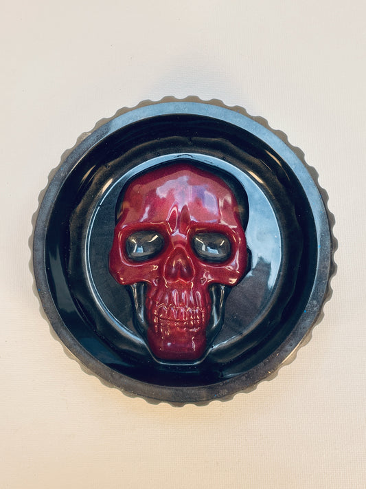 Aschenbecher "Totenkopf"