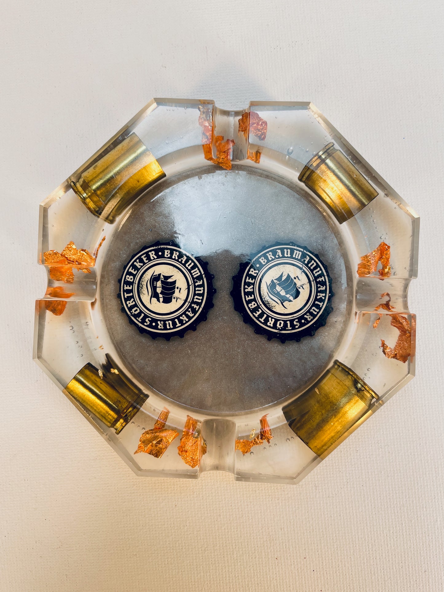 Aschenbecher "Bullet & Cap"