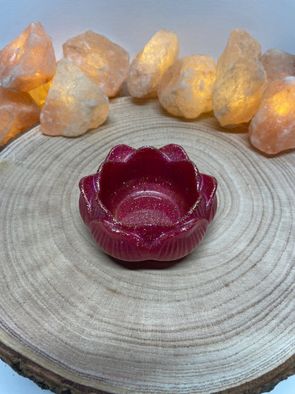 Teelichthalter "Lotusblüte geschlossen"