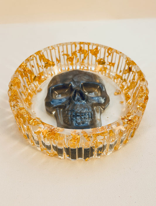 Aschenbecher "Totenkopf"