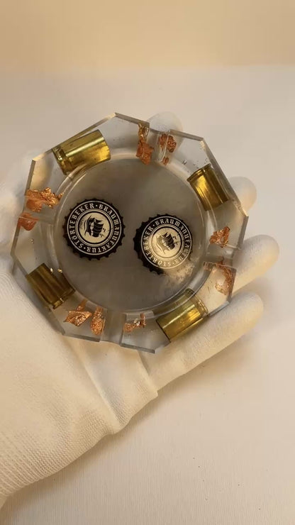 Aschenbecher "Bullet & Cap"