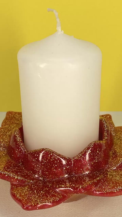 Teelichthalter "Lotusblüte offen"